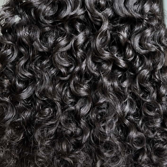 Vietnamese Pixie Curl Half Wig