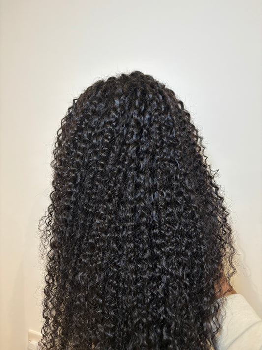 Deep Curly Half Wig