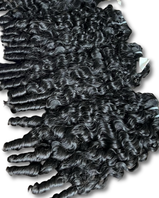 Vietnamese Burmese Curly Bundles