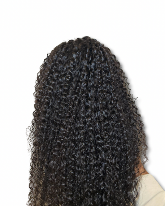 Deep Curly Half Wig